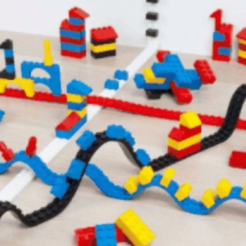 Lego Compatible 20 ROLLS Sticky Block Tape